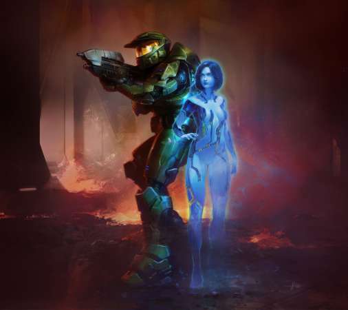 Halo: Campaign Evolved Mobiele Horizontaal achtergrond
