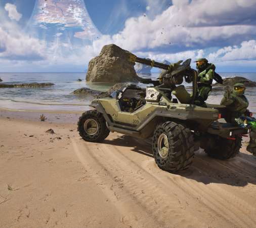 Halo: Campaign Evolved Mobiele Horizontaal achtergrond