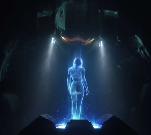 Halo fan art Mobiele Horizontaal achtergrond