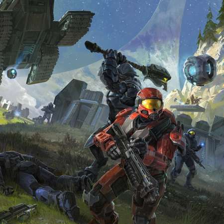 Halo: Reach Mobiele Horizontaal achtergrond