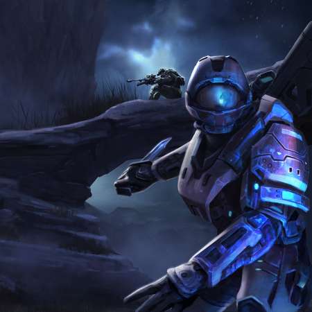 Halo: Reach Mobiele Horizontaal achtergrond