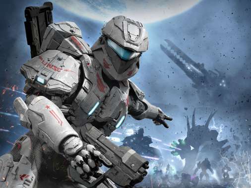 Halo: Spartan Assault Mobiele Horizontaal achtergrond