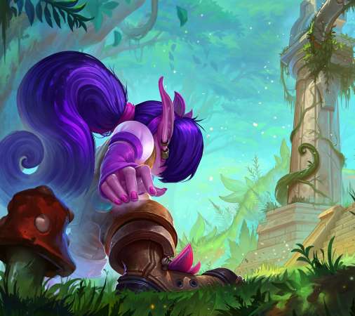 Hearthstone: Heroes of Warcraft - Journey to Un'Goro Mobiele Horizontaal achtergrond