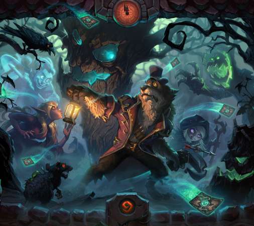 Hearthstone: Heroes of Warcraft - The Witchwood Mobiele Horizontaal achtergrond