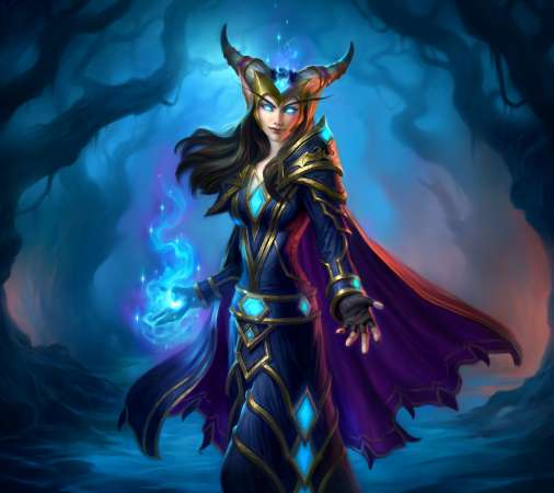 Hearthstone: Heroes of Warcraft - The Witchwood Mobiele Horizontaal achtergrond