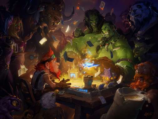 Hearthstone: Heroes of Warcraft Mobiele Horizontaal achtergrond