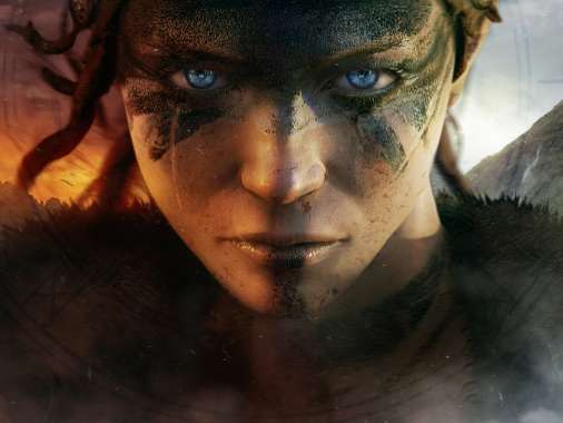 Hellblade Mobiele Horizontaal achtergrond