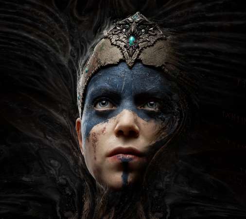 Hellblade Mobiele Horizontaal achtergrond