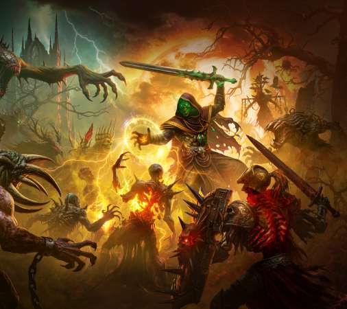 Hellreaper Mobiele Horizontaal achtergrond