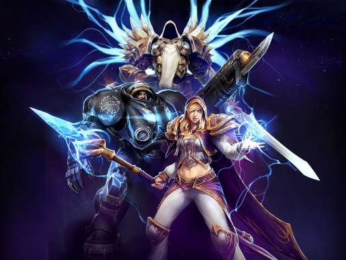 Heroes of the Storm Mobiele Horizontaal achtergrond