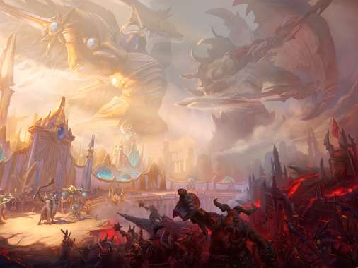 Heroes of the Storm Mobiele Horizontaal achtergrond