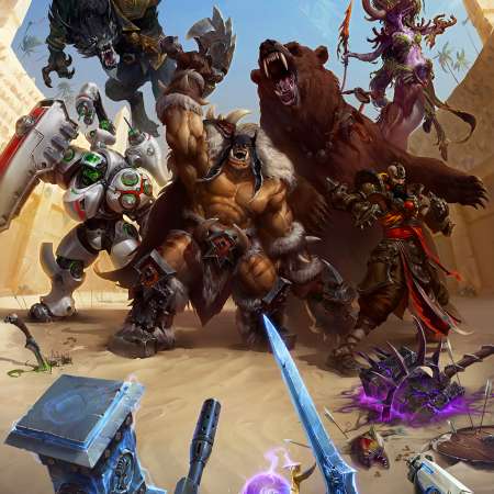 Heroes of the Storm Mobiele Horizontaal achtergrond