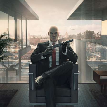 Hitman Mobiele Horizontaal achtergrond