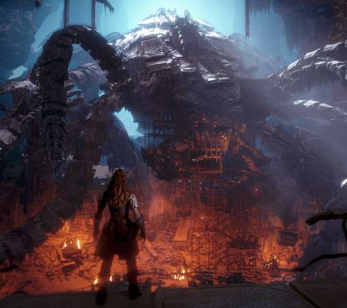 Horizon: Zero Dawn Mobiele Horizontaal achtergrond