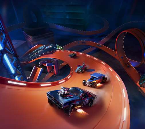 Hot Wheels Unleashed Mobiele Horizontaal achtergrond