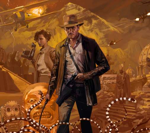 Indiana Jones and the Great Circle Mobiele Horizontaal achtergrond