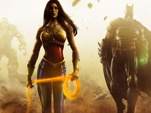 Injustice: Gods Among Us Mobiele Horizontaal achtergrond