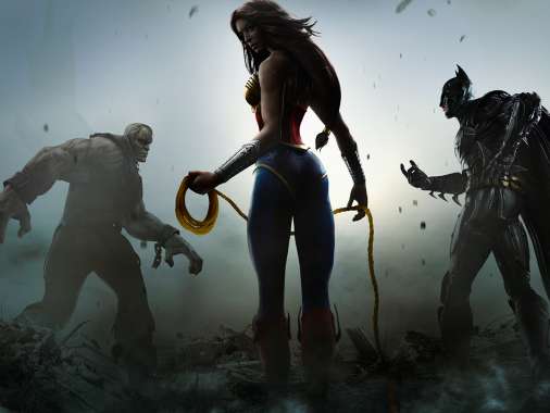 Injustice: Gods Among Us Mobiele Horizontaal achtergrond