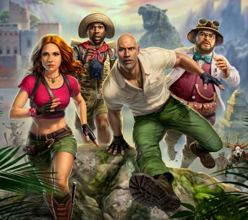 Jumanji: The Video Game Mobiele Horizontaal achtergrond