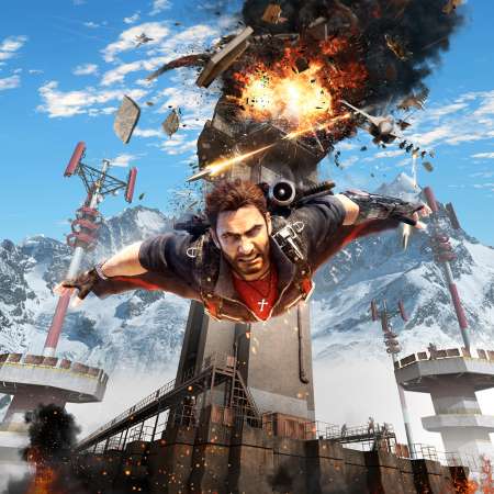 Just Cause 3 Mobiele Horizontaal achtergrond