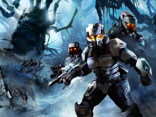 Killzone 3 Mobiele Horizontaal achtergrond