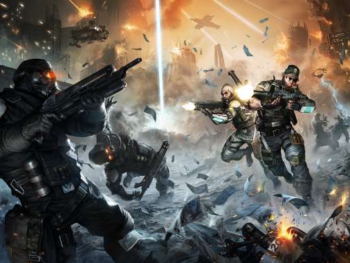 Killzone: Mercenary Mobiele Horizontaal achtergrond