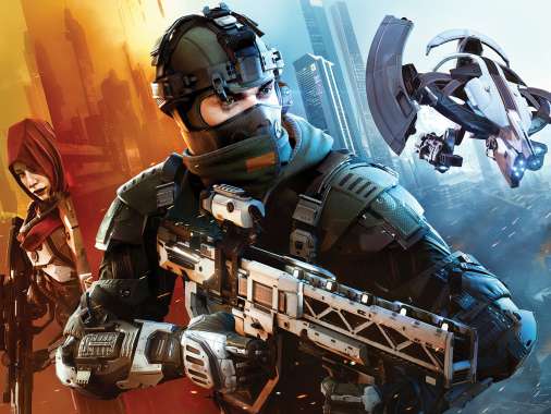 Killzone: Shadow Fall Mobiele Horizontaal achtergrond