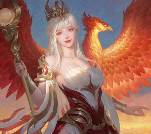King of Glory fan art Mobiele Horizontaal achtergrond