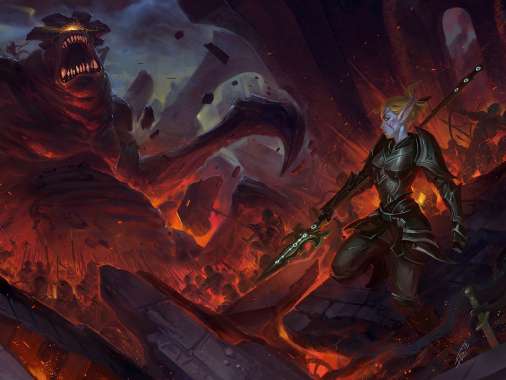 Kingdoms of Amalur: Reckoning - The Legend of Dead Kel Mobiele Horizontaal achtergrond