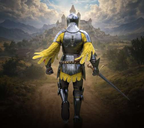 Knight's Path Mobiele Horizontaal achtergrond