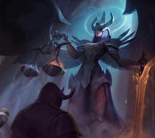 League of Legends Mobiele Horizontaal achtergrond