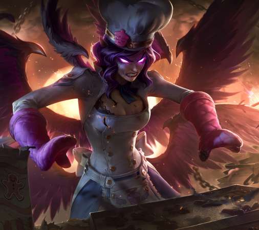 League of Legends Mobiele Horizontaal achtergrond