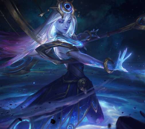 League of Legends Mobiele Horizontaal achtergrond