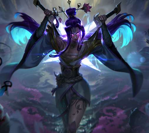 League of Legends Mobiele Horizontaal achtergrond