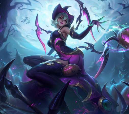 League of Legends Mobiele Horizontaal achtergrond