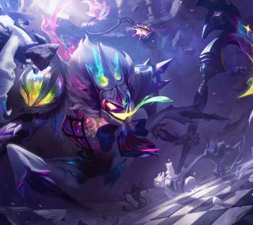 League of Legends Mobiele Horizontaal achtergrond