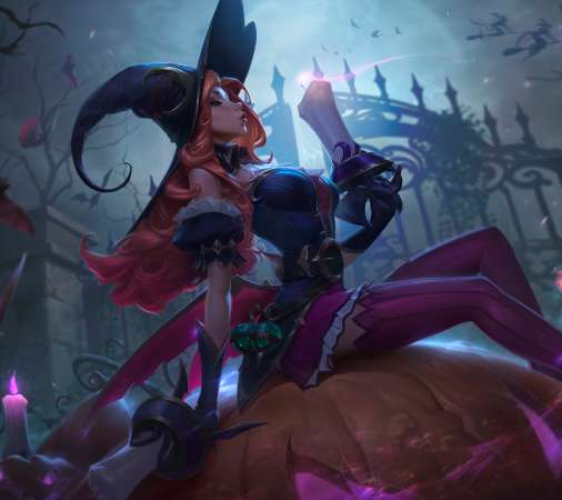 League of Legends Mobiele Horizontaal achtergrond