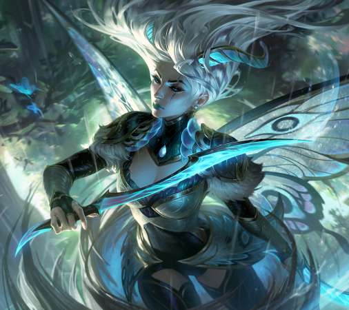 League of Legends Mobiele Horizontaal achtergrond