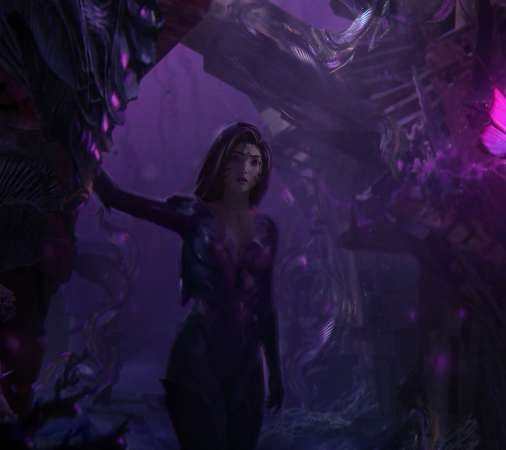 League of Legends Mobiele Horizontaal achtergrond