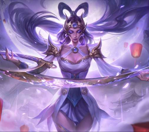 League of Legends Mobiele Horizontaal achtergrond