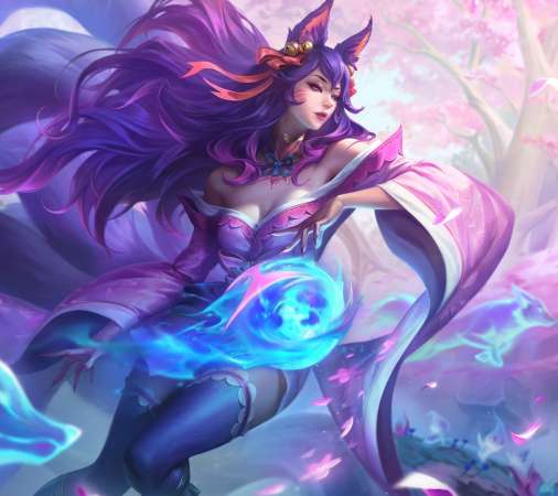 League of Legends Mobiele Horizontaal achtergrond