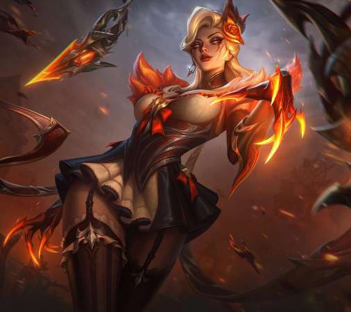 League of Legends Mobiele Horizontaal achtergrond