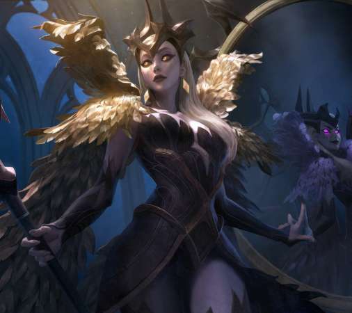 League of Legends Mobiele Horizontaal achtergrond