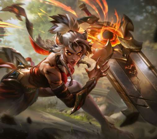League of Legends Mobiele Horizontaal achtergrond