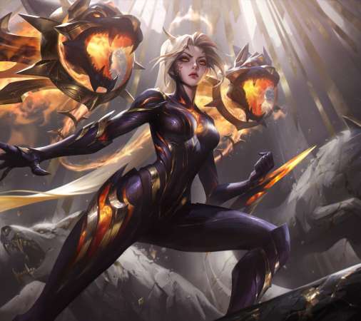 League of Legends Mobiele Horizontaal achtergrond