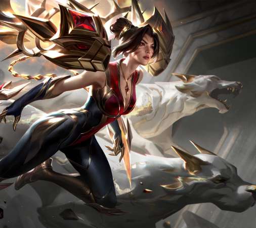 League of Legends Mobiele Horizontaal achtergrond