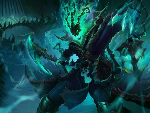 League of Legends Mobiele Horizontaal achtergrond