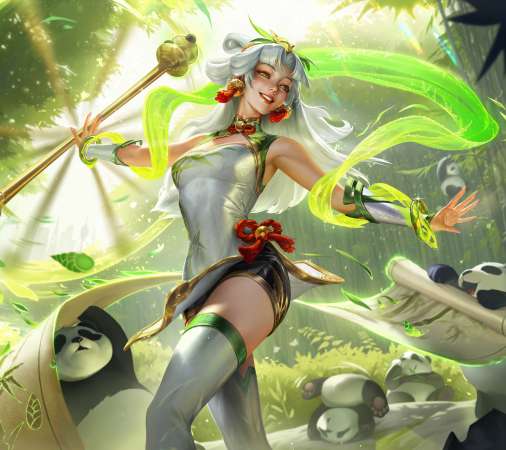 League of Legends Mobiele Horizontaal achtergrond