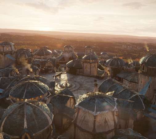 League of Legends Mobiele Horizontaal achtergrond