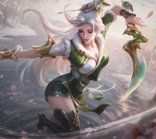 League of Legends Mobiele Horizontaal achtergrond